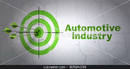 To use this stock image in your creative project, please select the size you need over to the right and click the "Add to Cart" button.
Your downloaded image will come with the Cutcaster watermark removed so don’t worry about the watermark you see on this page. Manufacuring concept: target and Automotive Industry on wall background stock photo, Success Manufacuring concept: arrows hitting the center of target, Green Automotive Industry on wall background, 3D rendering by mkabakov