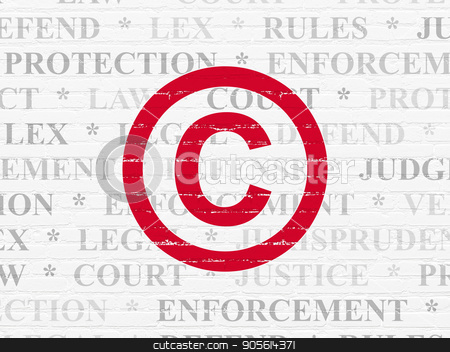 To use this stock image in your creative project, please select the size you need over to the right and click the "Add to Cart" button.
Your downloaded image will come with the Cutcaster watermark removed so don’t worry about the watermark you see on this page. Law concept: Copyright on wall background stock photo, Law concept: Painted red Copyright icon on White Brick wall background with Tag Cloud by mkabakov