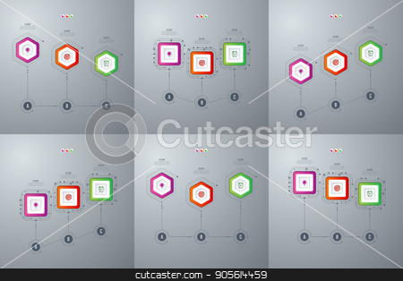 To use this stock image in your creative project, please select the size you need over to the right and click the "Add to Cart" button.
Your downloaded image will come with the Cutcaster watermark removed so don’t worry about the watermark you see on this page. Set with infographics stock vector clipart, Set with infographics. Data and information visualization. Template. Stock vector by Amelisk