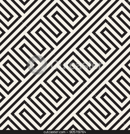 To use this stock image in your creative project, please select the size you need over to the right and click the "Add to Cart" button.
Your downloaded image will come with the Cutcaster watermark removed so don’t worry about the watermark you see on this page. Abstract geometric pattern with stripes, lines. Seamless vector ackground. Black and white lattice texture. stock vector clipart, Abstract geometric pattern with stripes, lines. Seamless vector stylish ackground. Black and white lattice texture. by Samolevsky