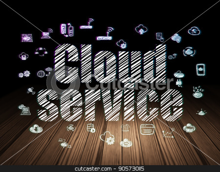 To use this stock image in your creative project, please select the size you need over to the right and click the "Add to Cart" button.
Your downloaded image will come with the Cutcaster watermark removed so don’t worry about the watermark you see on this page. Cloud computing concept: Cloud Service in grunge dark room stock photo, Cloud computing concept: Glowing text Cloud Service, Hand Drawn Cloud Technology Icons in grunge dark room with Wooden Floor, black background by mkabakov