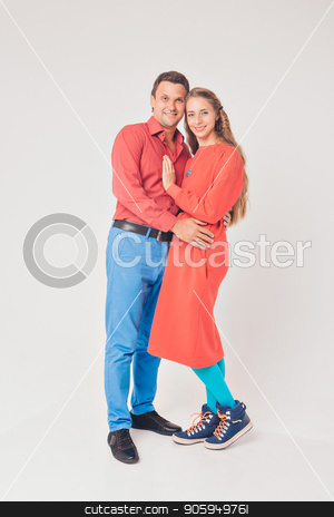To use this stock image in your creative project, please select the size you need over to the right and click the "Add to Cart" button.
Your downloaded image will come with the Cutcaster watermark removed so don’t worry about the watermark you see on this page. portrait of a man and a woman. Pair in red and blue stock photo, portrait of a man and a woman. Pair in red and blue by aaalll3110