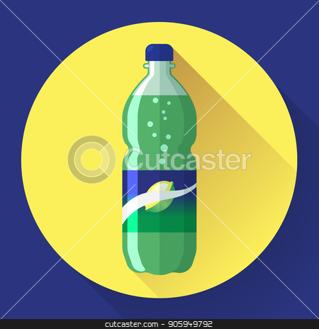 To use this stock image in your creative project, please select the size you need over to the right and click the "Add to Cart" button.
Your downloaded image will come with the Cutcaster watermark removed so don’t worry about the watermark you see on this page. Bottle of soda with green lable, vector illustration. Flat stiyle. stock vector clipart, Bottle of soda with green lable, vector illustration. Flat stiyle by MarySan
