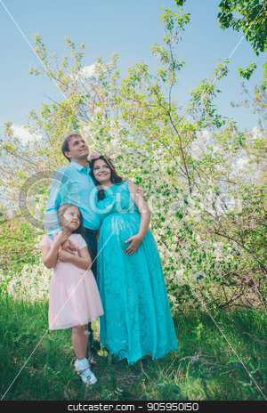 To use this stock image in your creative project, please select the size you need over to the right and click the "Add to Cart" button.
Your downloaded image will come with the Cutcaster watermark removed so don’t worry about the watermark you see on this page. man, pregnant woman and little girl: family photo outdoors. fashion for the whole family stock photo, man, pregnant woman and little girl: family photo outdoors. fashion for the whole family by aaalll3110