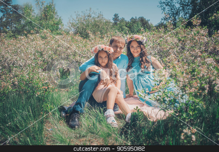 To use this stock image in your creative project, please select the size you need over to the right and click the "Add to Cart" button.
Your downloaded image will come with the Cutcaster watermark removed so don’t worry about the watermark you see on this page. man, pregnant woman and little girl: family photo outdoors. fashion for the whole family stock photo, man, pregnant woman and little girl: family photo outdoors. fashion for the whole family by aaalll3110