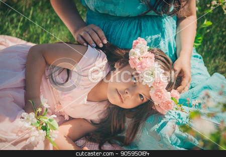 To use this stock image in your creative project, please select the size you need over to the right and click the "Add to Cart" button.
Your downloaded image will come with the Cutcaster watermark removed so don’t worry about the watermark you see on this page. pregnant woman and little girl: family photo outdoors. fashion for the whole family stock photo, pregnant woman and little girl: family photo outdoors. fashion for the whole family by aaalll3110