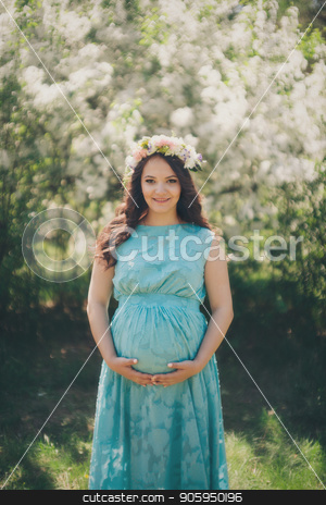 To use this stock image in your creative project, please select the size you need over to the right and click the "Add to Cart" button.
Your downloaded image will come with the Cutcaster watermark removed so don’t worry about the watermark you see on this page. Portrait of a girl on a background of green foliage stock photo, Portrait of a girl on a background of green foliage by aaalll3110
