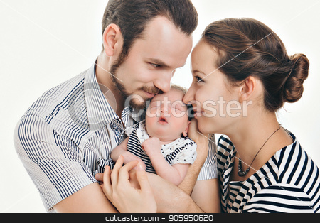 To use this stock image in your creative project, please select the size you need over to the right and click the "Add to Cart" button.
Your downloaded image will come with the Cutcaster watermark removed so don’t worry about the watermark you see on this page. newborn baby lying on the hands of parents on a white background. stock photo, newborn baby lying on the hands of parents on a white background. by aaalll3110