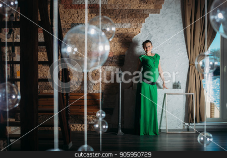 To use this stock image in your creative project, please select the size you need over to the right and click the "Add to Cart" button.
Your downloaded image will come with the Cutcaster watermark removed so don’t worry about the watermark you see on this page. Portrait of pregnant woman in long dress on background stock photo, Portrait of pregnant woman in long dress on background by aaalll3110