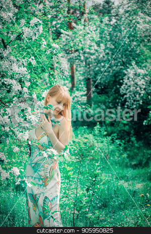 To use this stock image in your creative project, please select the size you need over to the right and click the "Add to Cart" button.
Your downloaded image will come with the Cutcaster watermark removed so don’t worry about the watermark you see on this page. Portrait of a girl on a background of green foliage. weekend in nature stock photo, Portrait of a girl on a background of green foliage. weekend in nature by aaalll3110