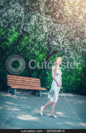 To use this stock image in your creative project, please select the size you need over to the right and click the "Add to Cart" button.
Your downloaded image will come with the Cutcaster watermark removed so don’t worry about the watermark you see on this page. young woman in forest on a background of green foliage stock photo, young woman in forest on a background of green foliage by aaalll3110