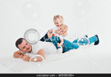 To use this stock image in your creative project, please select the size you need over to the right and click the "Add to Cart" button.
Your downloaded image will come with the Cutcaster watermark removed so don’t worry about the watermark you see on this page. family portrait on the floor on white background stock photo, family portrait on the floor on white background by aaalll3110