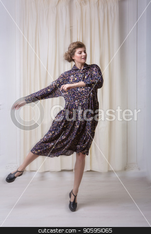 To use this stock image in your creative project, please select the size you need over to the right and click the "Add to Cart" button.
Your downloaded image will come with the Cutcaster watermark removed so don’t worry about the watermark you see on this page. girl dancing in loose dress on white background stock photo, girl dancing in loose dress on white background by aaalll3110