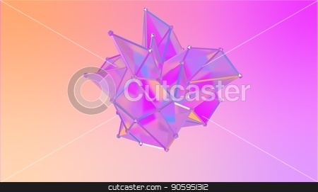 To use this stock image in your creative project, please select the size you need over to the right and click the "Add to Cart" button.
Your downloaded image will come with the Cutcaster watermark removed so don’t worry about the watermark you see on this page. illustration of a shape metamorphosis of a polygonal semi transparent model. Multicolor polygonal 3D blot. stock photo, illustration of a shape metamorphosis of a polygonal semi transparent model. Multicolor polygonal 3D blot by T-flex