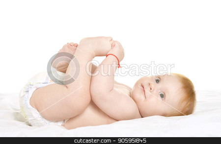 To use this stock image in your creative project, please select the size you need over to the right and click the "Add to Cart" button.
Your downloaded image will come with the Cutcaster watermark removed so don’t worry about the watermark you see on this page. Adorable baby boy stock photo, Adorable baby boy on a white background by Ruslan Huzau