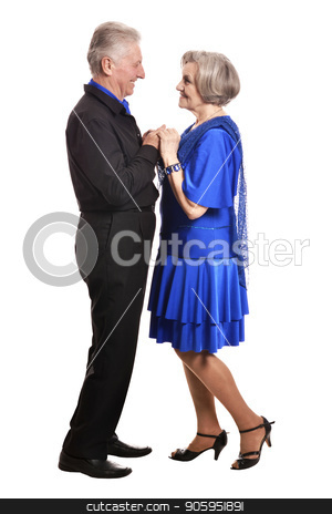 To use this stock image in your creative project, please select the size you need over to the right and click the "Add to Cart" button.
Your downloaded image will come with the Cutcaster watermark removed so don’t worry about the watermark you see on this page. beautiful senior couple dancing stock photo, Portrait of beautiful senior couple dancing isolated on white background by Ruslan Huzau