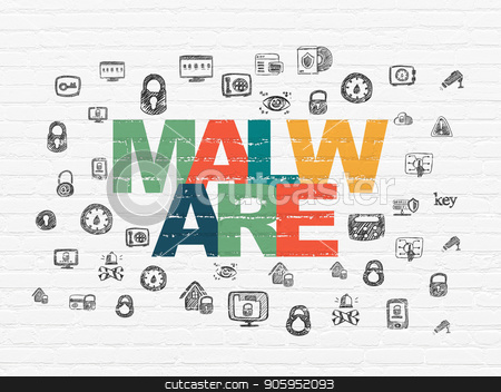 To use this stock image in your creative project, please select the size you need over to the right and click the "Add to Cart" button.
Your downloaded image will come with the Cutcaster watermark removed so don’t worry about the watermark you see on this page. Safety concept: Malware on wall background stock photo, Safety concept: Painted multicolor text Malware on White Brick wall background with Hand Drawn Security Icons by mkabakov