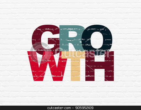 To use this stock image in your creative project, please select the size you need over to the right and click the "Add to Cart" button.
Your downloaded image will come with the Cutcaster watermark removed so don’t worry about the watermark you see on this page. Finance concept: Growth on wall background stock photo, Finance concept: Painted multicolor text Growth on White Brick wall background by mkabakov