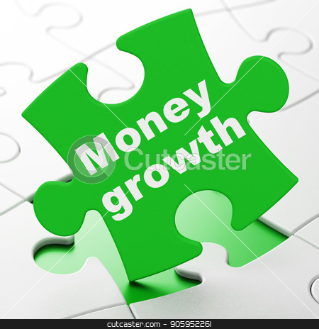 To use this stock image in your creative project, please select the size you need over to the right and click the "Add to Cart" button.
Your downloaded image will come with the Cutcaster watermark removed so don’t worry about the watermark you see on this page. Money concept: Money Growth on puzzle background stock photo, Money concept: Money Growth on Green puzzle pieces background, 3D rendering by mkabakov