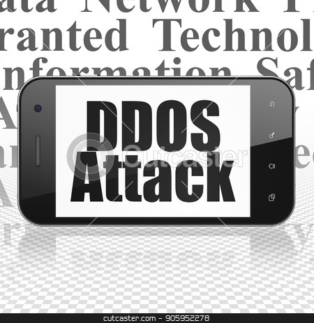 To use this stock image in your creative project, please select the size you need over to the right and click the "Add to Cart" button.
Your downloaded image will come with the Cutcaster watermark removed so don’t worry about the watermark you see on this page. Security concept: Smartphone with DDOS Attack on display stock photo, Security concept: Smartphone with black text DDOS Attack on display, Tag Cloud background, 3D rendering by mkabakov