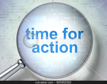 To use this stock image in your creative project, please select the size you need over to the right and click the "Add to Cart" button.
Your downloaded image will come with the Cutcaster watermark removed so don’t worry about the watermark you see on this page. Timeline concept: Time for Action with optical glass stock photo, Timeline concept: magnifying optical glass with words Time for Action on digital background, 3D rendering by mkabakov