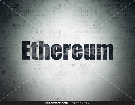 To use this stock image in your creative project, please select the size you need over to the right and click the "Add to Cart" button.
Your downloaded image will come with the Cutcaster watermark removed so don’t worry about the watermark you see on this page. Blockchain concept: Ethereum on Digital Data Paper background stock photo, Blockchain concept: Painted black word Ethereum on Digital Data Paper background by mkabakov