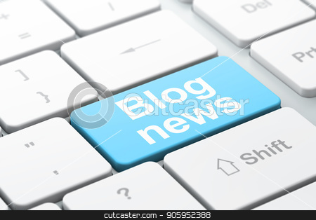 To use this stock image in your creative project, please select the size you need over to the right and click the "Add to Cart" button.
Your downloaded image will come with the Cutcaster watermark removed so don’t worry about the watermark you see on this page. News concept: Blog News on computer keyboard background stock photo, News concept: computer keyboard with word Blog News, selected focus on enter button background, 3D rendering by mkabakov
