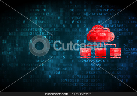 To use this stock image in your creative project, please select the size you need over to the right and click the "Add to Cart" button.
Your downloaded image will come with the Cutcaster watermark removed so don’t worry about the watermark you see on this page. Cloud technology concept: Cloud Network on digital background stock photo, Cloud technology concept: pixelated Cloud Network icon on digital background, empty copyspace for card, text, advertising by mkabakov