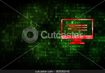 To use this stock image in your creative project, please select the size you need over to the right and click the "Add to Cart" button.
Your downloaded image will come with the Cutcaster watermark removed so don’t worry about the watermark you see on this page. Programming concept: Monitor on digital background stock photo, Programming concept: pixelated Monitor icon on digital background, empty copyspace for card, text, advertising by mkabakov