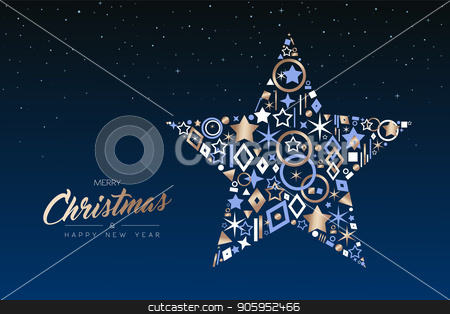To use this stock image in your creative project, please select the size you need over to the right and click the "Add to Cart" button.
Your downloaded image will come with the Cutcaster watermark removed so don’t worry about the watermark you see on this page. Christmas and New Year star made of copper icons stock vector clipart, Merry Christmas and Happy New Year greeting card. Elegant xmas ornament star made of outline icon luxury decoration, copper color holiday illustration. EPS10 vector. by Cienpies Design