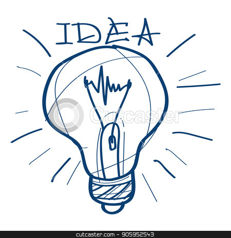 To use this stock image in your creative project, please select the size you need over to the right and click the "Add to Cart" button.
Your downloaded image will come with the Cutcaster watermark removed so don’t worry about the watermark you see on this page. Light bulb icon. Design elements in hand drawn style stock vector clipart, Light bulb icon. Design elements in hand drawn style. by Filipp Efanov