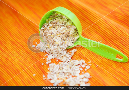 To use this stock image in your creative project, please select the size you need over to the right and click the "Add to Cart" button.
Your downloaded image will come with the Cutcaster watermark removed so don’t worry about the watermark you see on this page. oatmeal in a volumetric spoon on a napkin Orange stock photo, oatmeal in a volumetric spoon on a napkin Orange. by Sergiy Artsaba