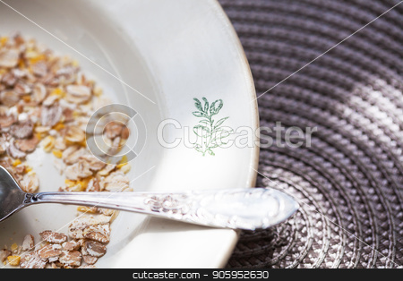 To use this stock image in your creative project, please select the size you need over to the right and click the "Add to Cart" button.
Your downloaded image will come with the Cutcaster watermark removed so don’t worry about the watermark you see on this page. Oatmeal in bowl with nuts, useful food stock photo, Oatmeal in bowl with nuts, useful food. by Sergiy Artsaba