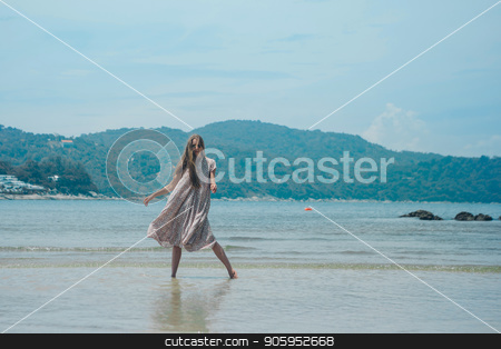 To use this stock image in your creative project, please select the size you need over to the right and click the "Add to Cart" button.
Your downloaded image will come with the Cutcaster watermark removed so don’t worry about the watermark you see on this page. handsome girl on the beach background. Portrait of a woman in white clothes on the sea stock photo, handsome girl on the beach background. Portrait of a woman in white clothes on the sea by aaalll3110