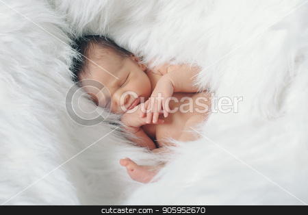 To use this stock image in your creative project, please select the size you need over to the right and click the "Add to Cart" button.
Your downloaded image will come with the Cutcaster watermark removed so don’t worry about the watermark you see on this page. Portrait of newborn baby on a white background. stock photo, Portrait of newborn baby on a white background. by aaalll3110