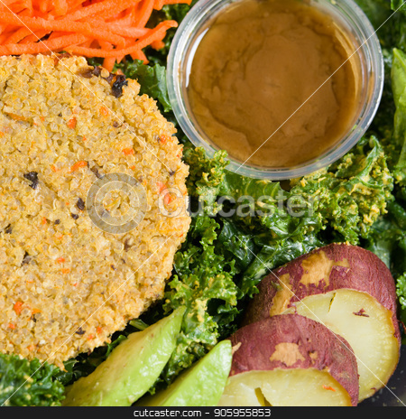 To use this stock image in your creative project, please select the size you need over to the right and click the "Add to Cart" button.
Your downloaded image will come with the Cutcaster watermark removed so don’t worry about the watermark you see on this page. Close up shot of a healthy green salad stock photo, Close up shot of a healthy organic green salad by Shane Maritch