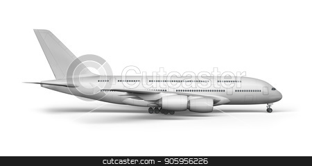 To use this stock image in your creative project, please select the size you need over to the right and click the "Add to Cart" button.
Your downloaded image will come with the Cutcaster watermark removed so don’t worry about the watermark you see on this page. Passenger plane 3D render on a white background stock photo, Passenger plane 3D render on a white background 4k by bigcity31