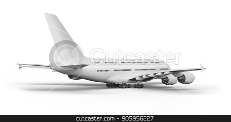 To use this stock image in your creative project, please select the size you need over to the right and click the "Add to Cart" button.
Your downloaded image will come with the Cutcaster watermark removed so don’t worry about the watermark you see on this page. Passenger plane 3D render on a white background stock photo, Passenger plane 3D render on a white background 4k by bigcity31