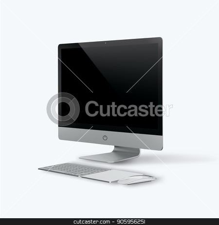 To use this stock image in your creative project, please select the size you need over to the right and click the "Add to Cart" button.
Your downloaded image will come with the Cutcaster watermark removed so don’t worry about the watermark you see on this page. 3D render of a desktop computer on a white background stock photo, 3D render of a desktop computer on a white background 2k by bigcity31