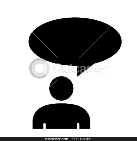 To use this stock image in your creative project, please select the size you need over to the right and click the "Add to Cart" button.
Your downloaded image will come with the Cutcaster watermark removed so don’t worry about the watermark you see on this page. Sign of a thinking person stock vector clipart, Sign of a thinking person. Man wondered. Vector illustration. by Evgeniy Dzyuba