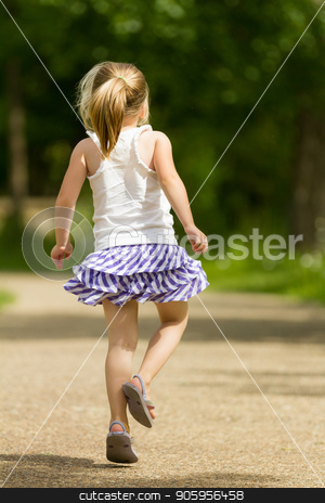 To use this stock image in your creative project, please select the size you need over to the right and click the "Add to Cart" button.
Your downloaded image will come with the Cutcaster watermark removed so don’t worry about the watermark you see on this page. Young girl skipping away stock photo, Young female child skipping on a rock path in the spring time. Back is facing the camera as she is skipping away. by txking