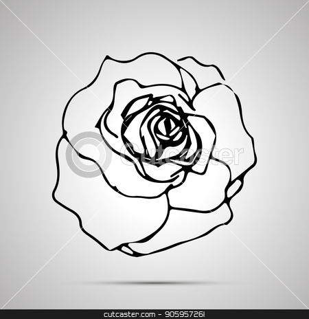 To use this stock image in your creative project, please select the size you need over to the right and click the "Add to Cart" button.
Your downloaded image will come with the Cutcaster watermark removed so don’t worry about the watermark you see on this page. Detailed rosebud, simple black icon stock vector clipart, Detailed rosebud, simple black icon with shadow by Evgeny