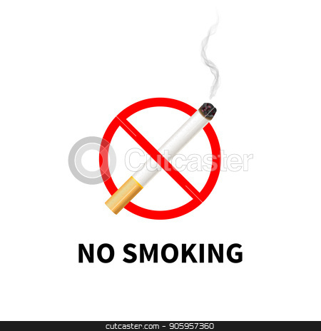 To use this stock image in your creative project, please select the size you need over to the right and click the "Add to Cart" button.
Your downloaded image will come with the Cutcaster watermark removed so don’t worry about the watermark you see on this page. No smoking forbidden sign, realistic cigarette with smoke on white. stock vector clipart, No smoking forbidden sign, realistic cigarette with smoke isolated on white. by Evgeny