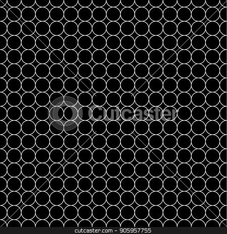 To use this stock image in your creative project, please select the size you need over to the right and click the "Add to Cart" button.
Your downloaded image will come with the Cutcaster watermark removed so don’t worry about the watermark you see on this page. White grid made up of five millimeters circles, seamless pattern stock vector clipart, White grid made up of five millimeters circles on black, seamless pattern by Evgeny