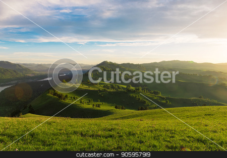 To use this stock image in your creative project, please select the size you need over to the right and click the "Add to Cart" button.
Your downloaded image will come with the Cutcaster watermark removed so don’t worry about the watermark you see on this page. Beauty dawn in the mountains stock photo, Beauty dawn on the peak, in the mountains in Altay by olinchuk