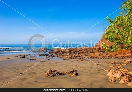 To use this stock image in your creative project, please select the size you need over to the right and click the "Add to Cart" button.
Your downloaded image will come with the Cutcaster watermark removed so don’t worry about the watermark you see on this page. Rocky Beach Wet Sand stock photo, A rocky beach on wet sand at low tide by Darryl Brooks