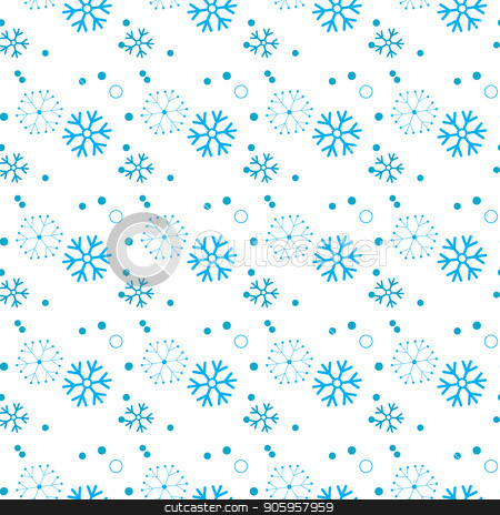 To use this stock image in your creative project, please select the size you need over to the right and click the "Add to Cart" button.
Your downloaded image will come with the Cutcaster watermark removed so don’t worry about the watermark you see on this page. Seamless pattern of snowflakes and dots, blue on white stock vector clipart, Seamless pattern of snowflakes and dots, blue on white eps 10 by elnurbabayev