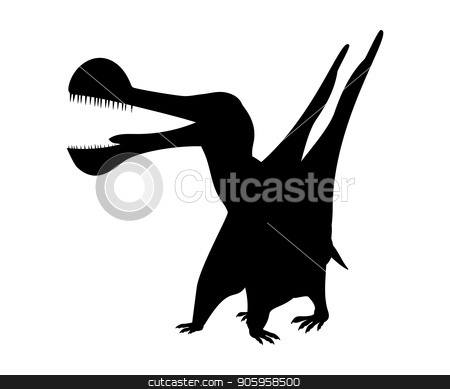 To use this stock image in your creative project, please select the size you need over to the right and click the "Add to Cart" button.
Your downloaded image will come with the Cutcaster watermark removed so don’t worry about the watermark you see on this page. Tropeognathus silhouette dinosaur jurassic prehistoric animal stock vector clipart, Tropeognathus silhouette dinosaur jurassic prehistoric animal. Vector illustration by kozyrevaelena