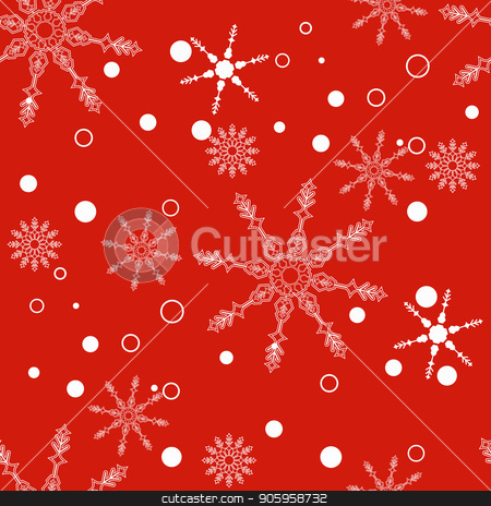 To use this stock image in your creative project, please select the size you need over to the right and click the "Add to Cart" button.
Your downloaded image will come with the Cutcaster watermark removed so don’t worry about the watermark you see on this page. Abstract Christmas and New Year Seamless on red Background. snowflake pattern. Vector Illustration EPS 10 stock vector clipart, Abstract Christmas and New Year Seamless on red Background. snowflake pattern. Vector Illustration EPS10 by elnurbabayev