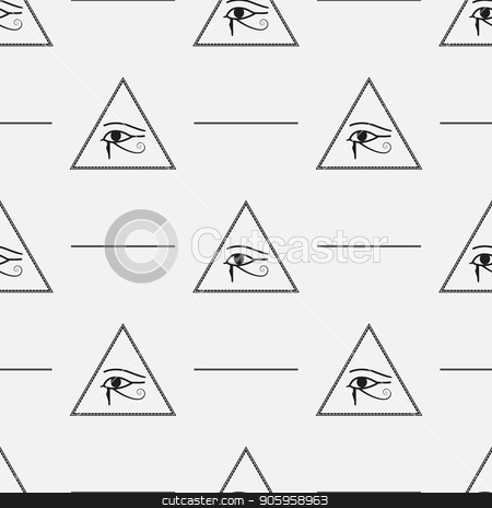 To use this stock image in your creative project, please select the size you need over to the right and click the "Add to Cart" button.
Your downloaded image will come with the Cutcaster watermark removed so don’t worry about the watermark you see on this page. Seamless Pattern made from Mason symbols with pyramids and eyes, vector eps10 stock vector clipart, Seamless Pattern made from Mason symbols with pyramids and eyes, vector eps 10 by elnurbabayev